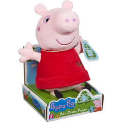 Peppa Pig Red Dress  Soft Toy Supersoft Plush