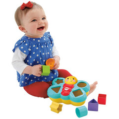 Fisher-Price Butterfly Shape Sorter with Colours and Blocks