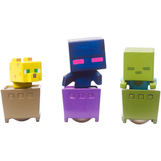 Minecraft Ocelot, Zombie, Enderman Figure 3 Pack Standard - Maqio