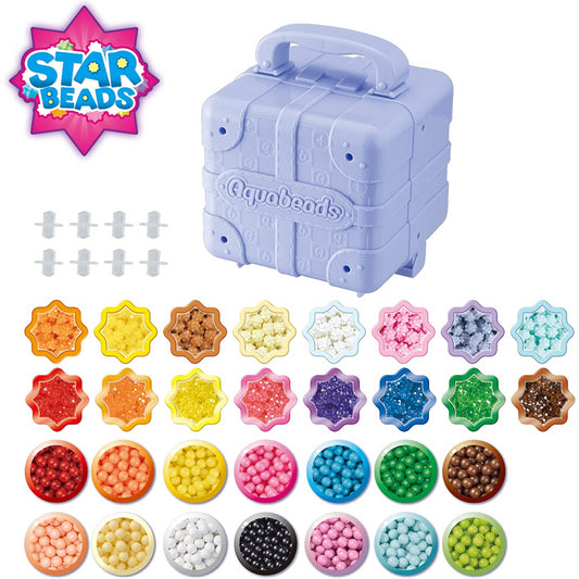 Aquabeads Mega Bead Trunk with 3000 Multicoloured Beads in 30 Colours