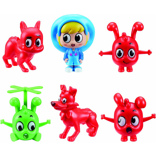 Morphle Multi Figure Pack Red Preschool Scaled Figures