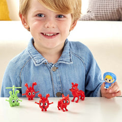 Morphle Multi Figure Pack Red Preschool Scaled Figures