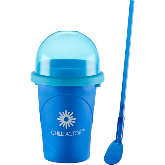 Chillfactor Home Made Squeeze Cup Slushy Maker - Blueberry Bonanza