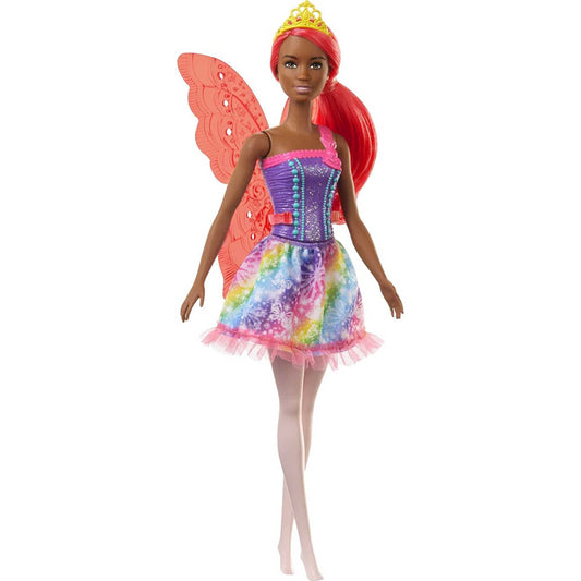 Barbie Dreamtopia Fairy Doll with Pink Wings and Hair