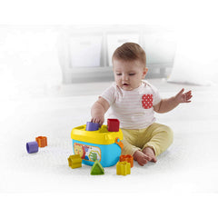 Fisher-Price  Baby's 1st Blocks 10 Set for Stacking & Sorting for Infants