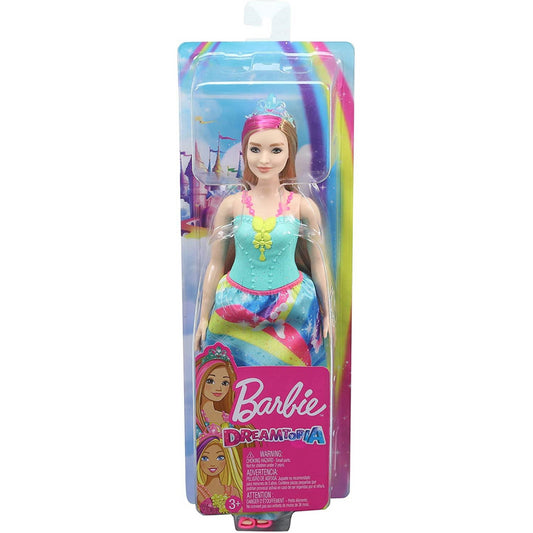 Barbie Dreamtopia Princess Doll Blonde & Pink Hair - Maqio