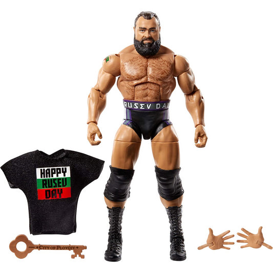 WWE Elite Collection Deluxe Action Figure with Gear & Accessories - Rusev