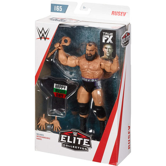 WWE Elite Collection Deluxe Action Figure with Gear & Accessories - Rusev