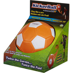 Character UK Kickerball Outdoor Football Garden Game in Orange