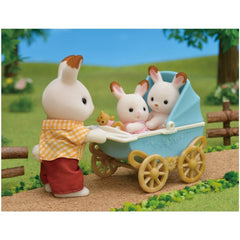 Sylvanian Families Chocolate Rabbit Twins Set