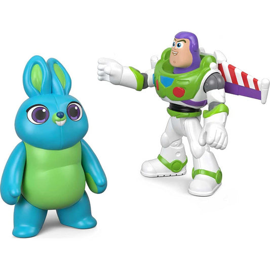 Imaginext Toy Story Disney Pixar - Buzz Lightyear and Bunny Figure