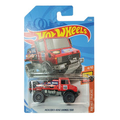 Hot Wheels Die-Cast Vehicle Mercedes Unimog Red