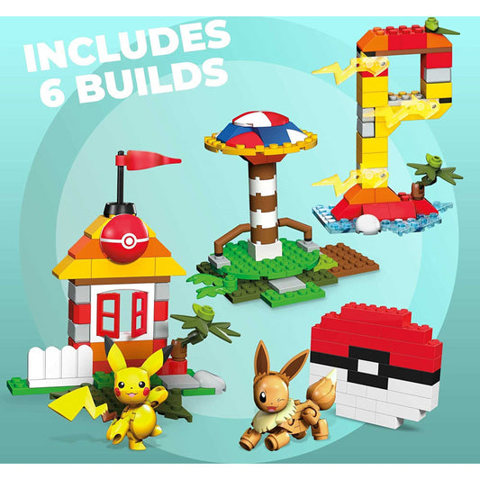 Mega  Construx Pokemon 450 Piece Building Box Wonder Builders