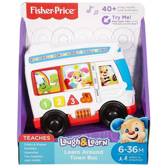 Fisher Price Laugh & Learn Around Town Bus - Maqio
