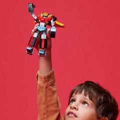 LEGO Creator 3in1 Super Robot Toy Dragon To Jet Plane Construction Set 31124