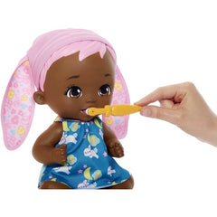 My Garden Baby Brush & Smile Little Bunny Baby Doll 12-in with 3 Accessories