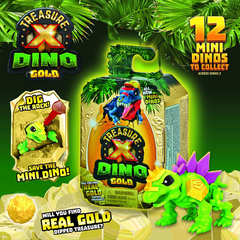 Treasure X Dino Gold Mini Dino Single Pack Random Blind Pack