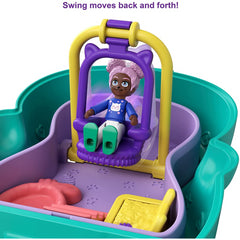 Polly Pocket Flip & Find Cat Chat Gato Compact Flip Feature & Micro Doll