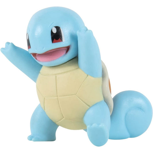 Pokemon Battle Figures 7cm 3 Pack Squirtle Machop & Boltund