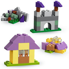 Lego Classic Creative Suitcase Toy Storage Case with Fun Building Bricks - 10713