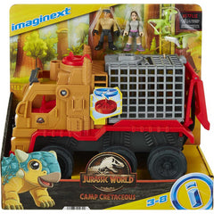 Jurassic World Imaginext Camp Cretaceous Dinosaur Hauler and Yaz Figure