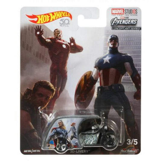 Hot Wheels Marvel Studios Avengers 3D-Livery Die-cast Vehicle