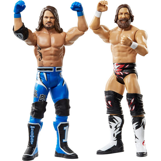 WWE Battle Pack with Two 6-inch Action Figures - AJ Style vs Daniel Bryan