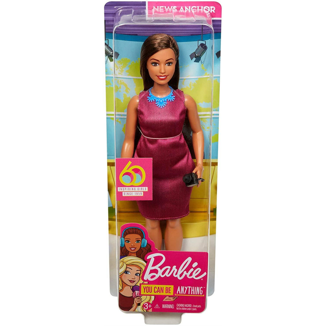 Barbie Career Journalist 60th Anniversary Doll GFX27 - Maqio