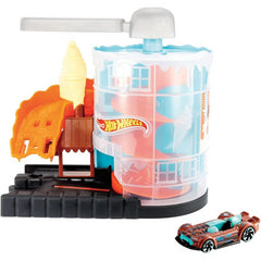 Hot Wheels Downtown Ice Cream Meltdown Playset & Car
