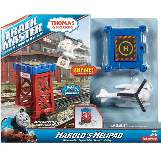 Fisher Price Thomas & Friends Trackmaster Harold's Helipad Set - Maqio