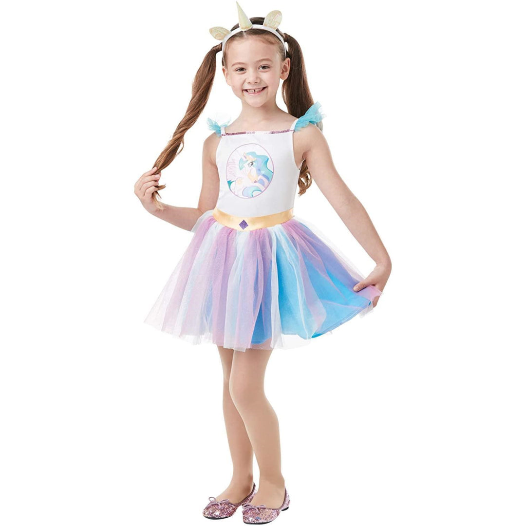 Rubie's 641454 My Little Pony Princess Celestia Child Costume Small Age 7-8, Hei - Maqio