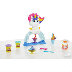 Play-Doh Tootie The Unicorn Ice Cream Set with 3 Non-Toxic Colours & Compound