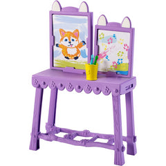 Enchantimals Art Studio Playset with Easel and Felicity Fox Doll 6-Inch