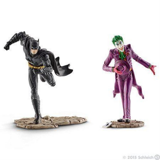 Schleich Batman vs. Joker Scenery Pack Figures 22510 - Maqio