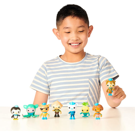 Octonauts Above & Beyond Toy Figure 8 Pack Includes Full Octo-Crew