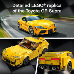 LEGO 76901 Speed Champions Toyota GR Supra Collectible Sports Car Set