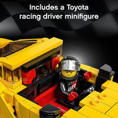 LEGO 76901 Speed Champions Toyota GR Supra Collectible Sports Car Set