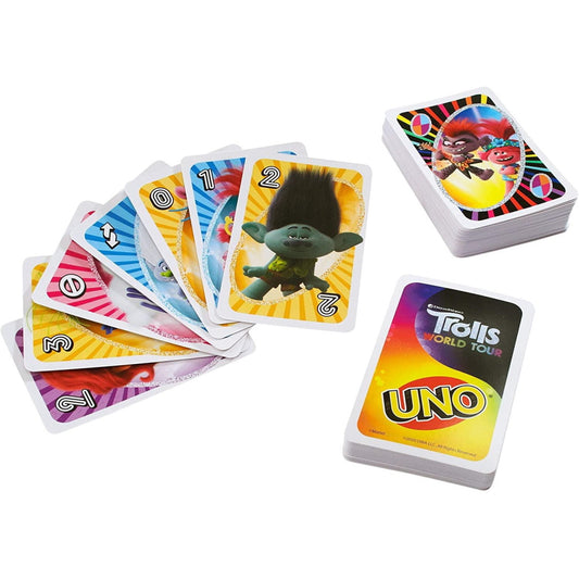 UNO Card Game from DreamWorks Trolls World Tour