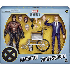 Marvel Legends Series X-Men Magneto and Professor X 6-inch Action Figures