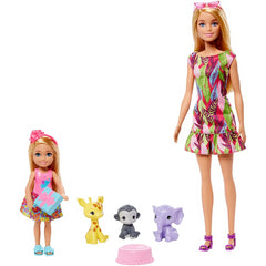 Barbie Chelsea The Lost Birthday Playset - 2 Dolls 3 Pets & Accessories