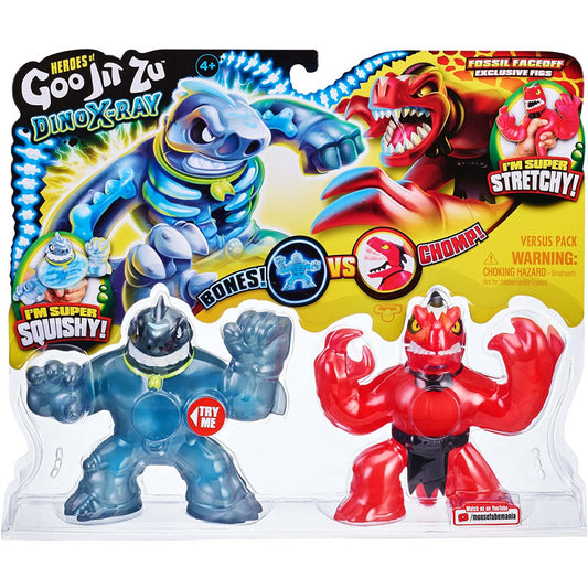 Heroes of Goo Jit Zu Dino 4.5" Tall Squishy Stretchy Action Figure