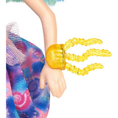 Enchantimals Jessa Jellyfish Doll with Pet Octopus and Bowl