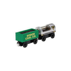 Thomas & Friends Y4505 Wooden Railway Diesel & Steamie Pack of 2 Toy - Maqio