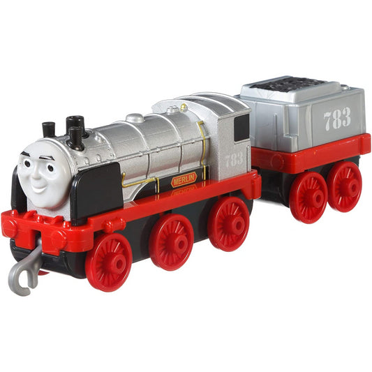 Thomas & Friends Trackmaster Push Along Merlin The Invisible Metal Train Engine