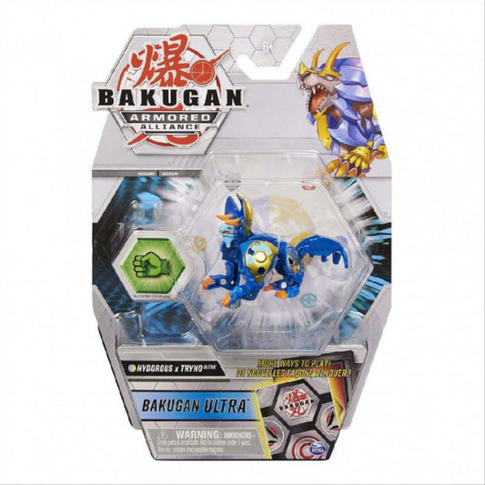 Bakugan Armoured Alliance Ultra - Hydorous X Trhyno Blue