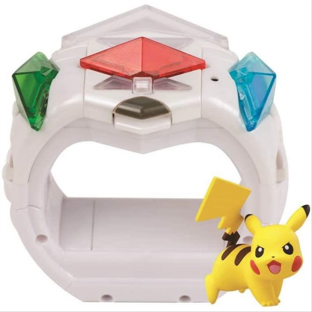 Pokemon Z Ring with 3 Random Crystals - Nintendo 3DS Compatible - Maqio