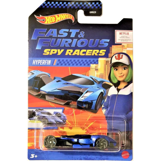 Hot Wheels Fast & Furious Spy Racers Hyperfin Die-cast Vehicle