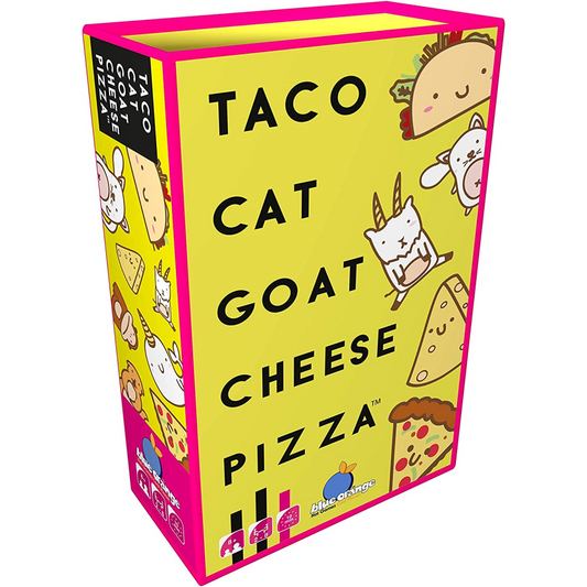 Blue Orange Taco Cat Goat Cheese Pizza Card Game