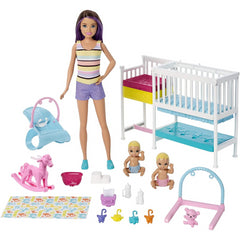 Barbie Skipper Nap n' Nurture Nursery Playset - Maqio