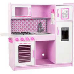 Melissa & Doug Chef's Kitchen Pink Large Playset Play Area